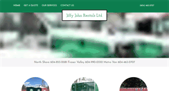 Desktop Screenshot of jiffyjohn.ca